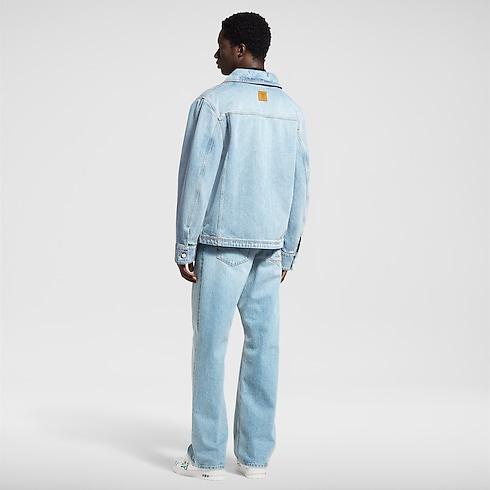 Ready-to-Wear Coats and Outerwear Workwear LV Denim Jacket | Louis Vuitton ® (Product zoom)