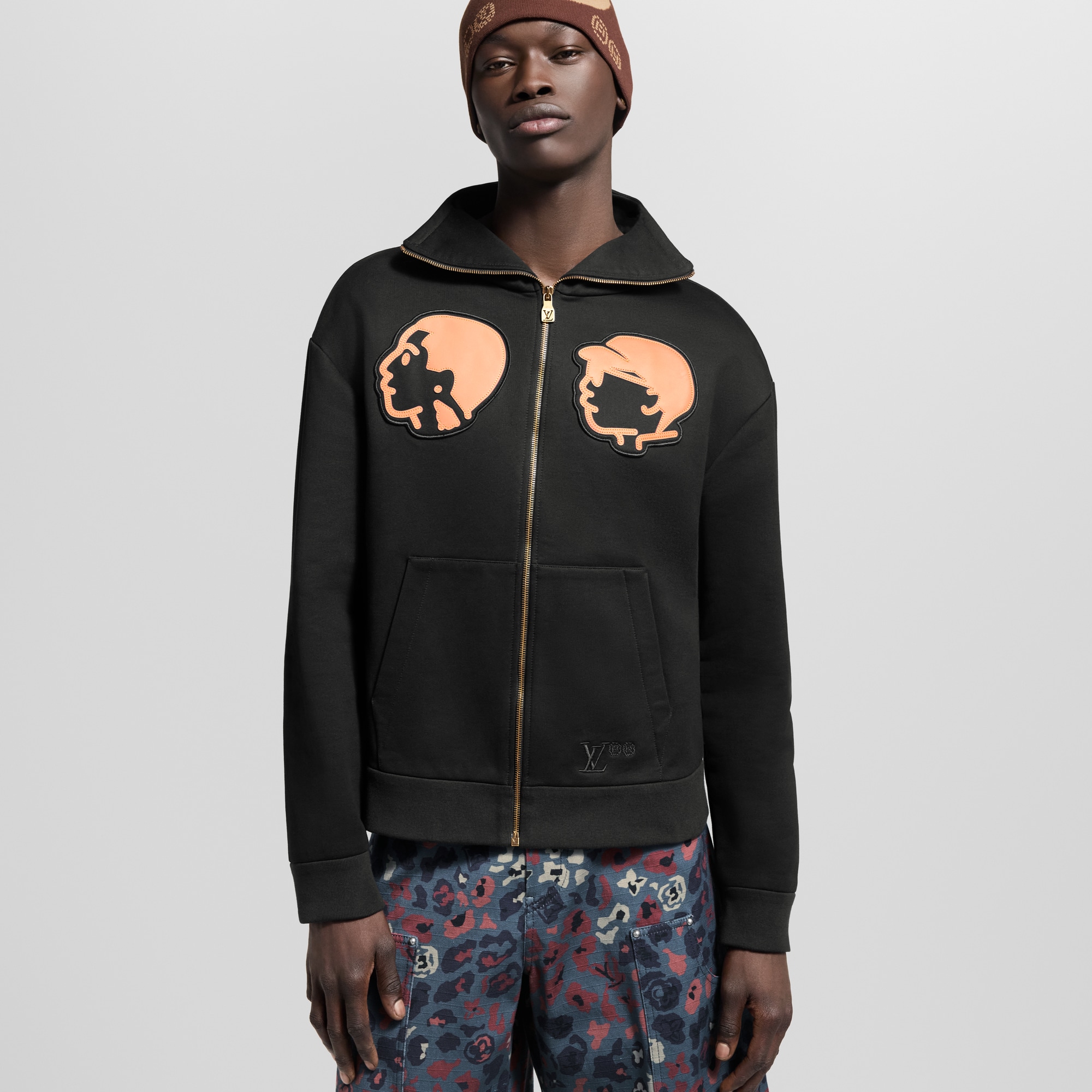  Ready-to-Wear All Ready-to-Wear Zip Up Hoodie | Louis Vuitton ® (Product zoom)