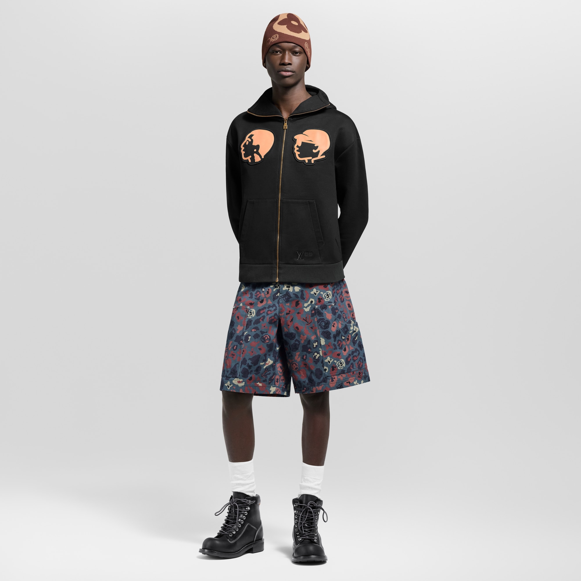  Ready-to-Wear All Ready-to-Wear Zip Up Hoodie | Louis Vuitton ® (Product zoom)