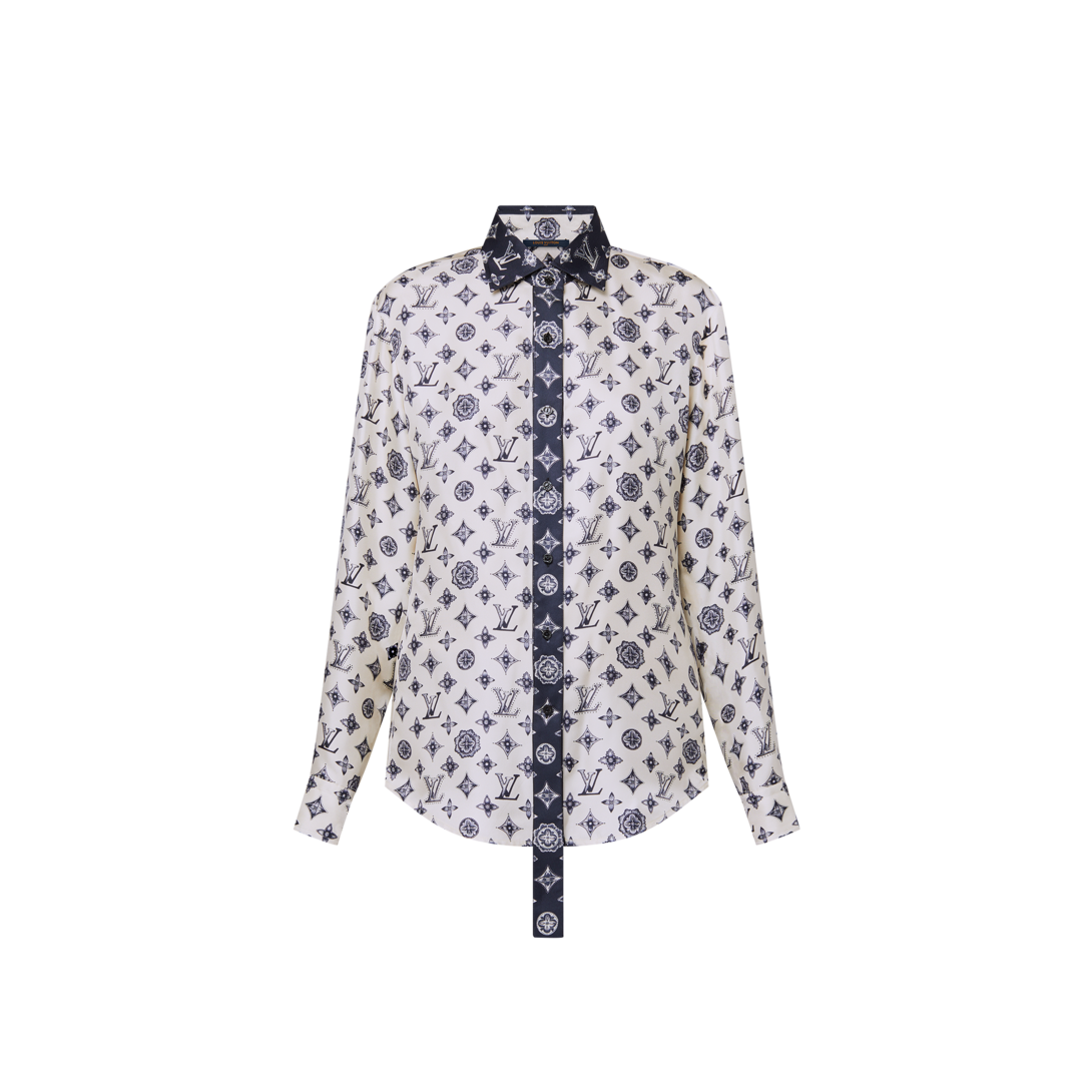 louis vuitton sheer shirt