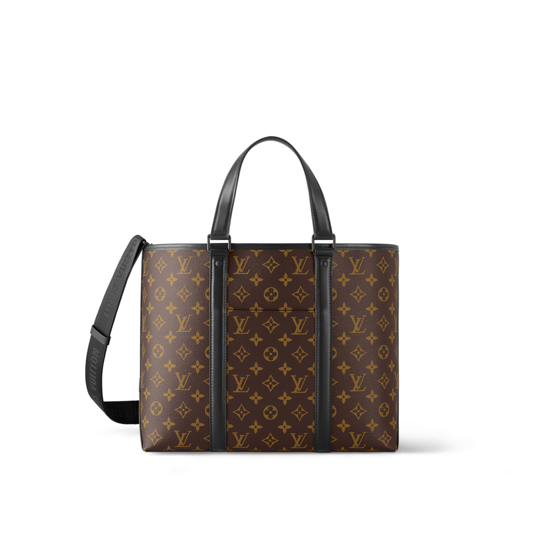 Weekend Tote PM Monogram Macassar in Brown - MEN - Bags | LOUIS VUITTON ®