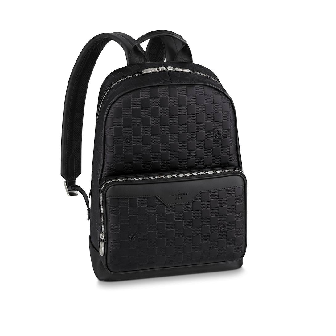 black checkered louis vuitton backpack