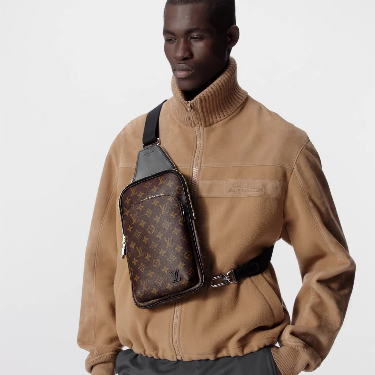 Avenue Slingbag Monogram Macassar - Men - Bags | LOUIS VUITTON ®