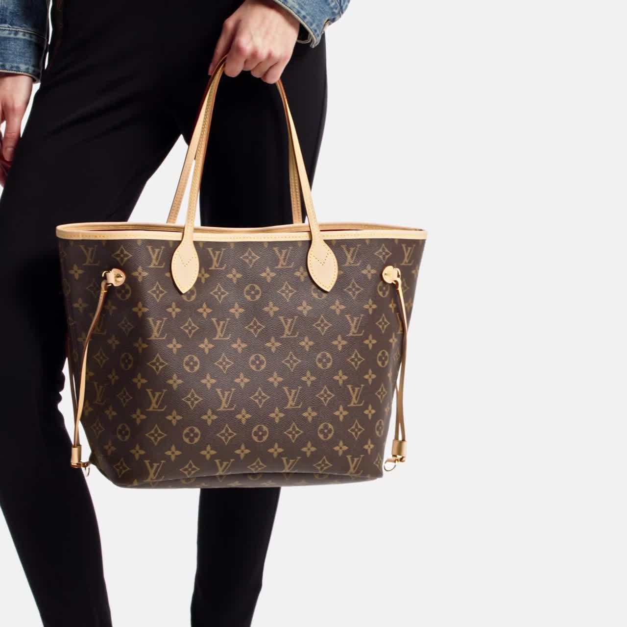 Neverfull MM Monogram Tote with Colored Interior | LOUIS VUITTON ®